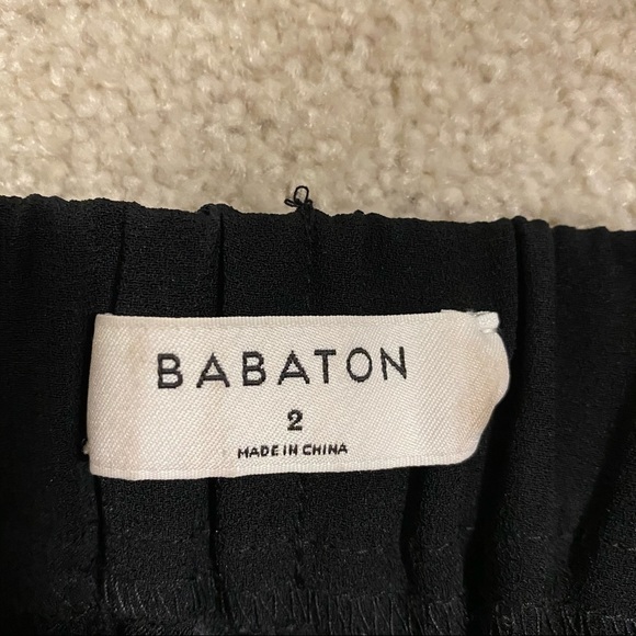 Babaton Black and Red Ankle Pants - Picture 9 of 10